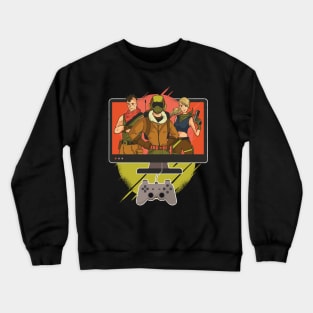 Gaming Characters Crewneck Sweatshirt